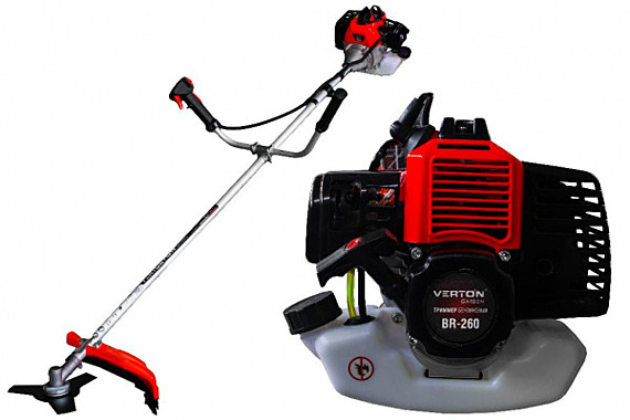 BR-260 Триммер бензиновый VERTON, 1.2л.с., 26см3
