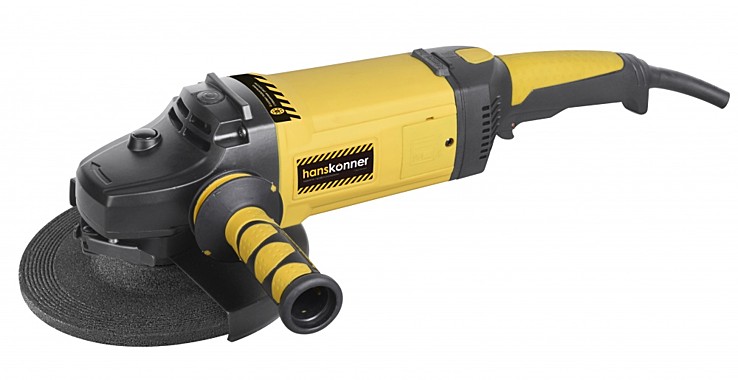 HAG24230ECH Машина углошлифовальная Hanskonner, 2400Вт, 230мм