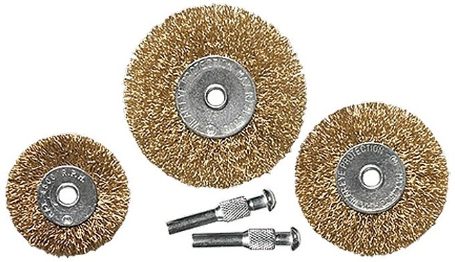 74490 Набор щеток для дрели Matrix 3шт.