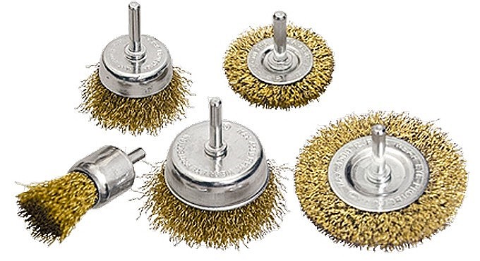 74492 Набор щеток для дрели Matrix 5шт.