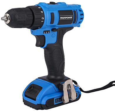 T0014 Шуруповерт аккумуляторный ProfiPower, 12В