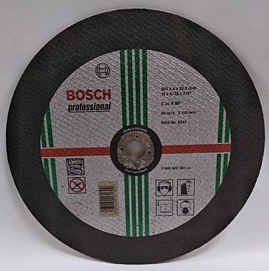 300-4-22.2 Отрезной диск Bosch