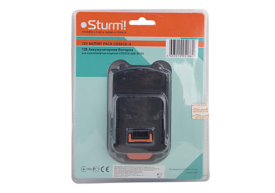 Батарея аккумуляторная CD3312L/ДШ-3312Л Sturm!