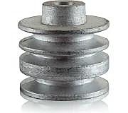 Шкив для двигателя 20мм 3 ручья