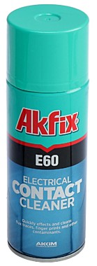 00-00000802 AKFIX E60 Очиститель электрических контактов 400мл (Турция)