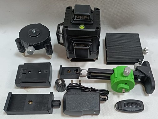 Лазерный уровень: Зеленый 16 лучей. KROSS