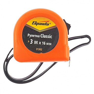 31302 Рулетка Sparta Classic 3м