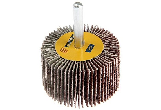 5162356 Круг лепестковый радиальный TUNDRA, 50 х 30 х 6 мм, Р80 