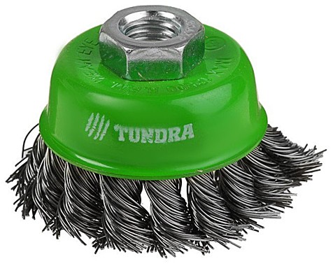 1032345 Корщетка для УШМ Tundra 75 мм
