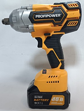 Е0092 Гайковерт аккумуляторный щеточный ProfiPower, 600Hm