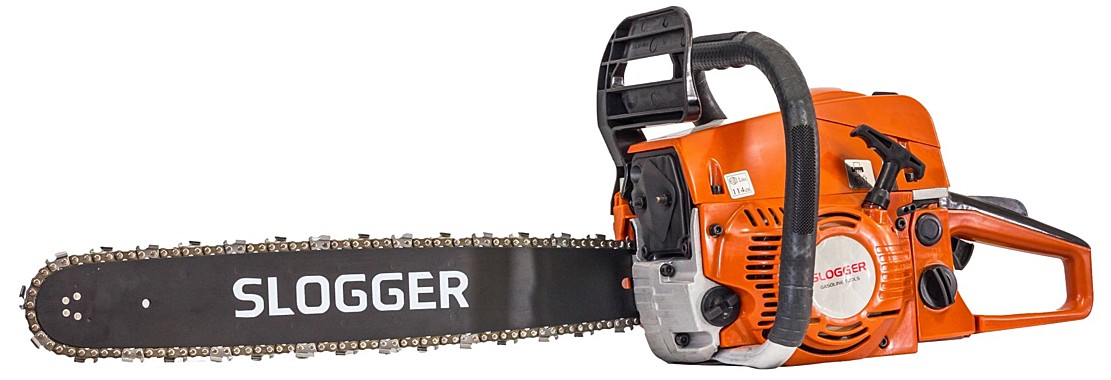 GS52 Пила цепная бензиновая Slogger 2,3кВт